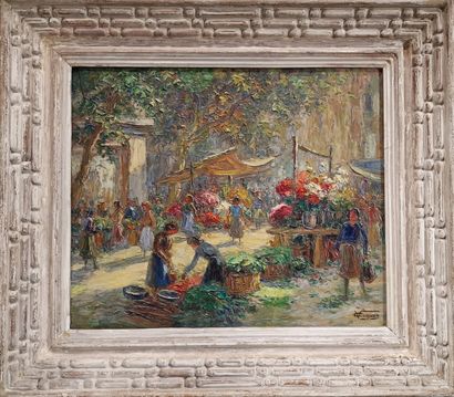 Victor-Louis CUGEN (1882-1969)
Marché aux...