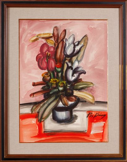 Franz PRIKING (1929-1979)
Bouquet of flowers
PEN,...