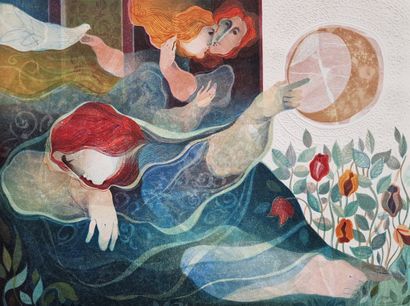 Alvar SUNOL MUNOZ RAMOS (1935)
Le rêve
ESTAMPE...