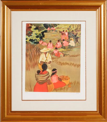 Eliane THIOLLIER (1926–1989)
In the Fields—South...