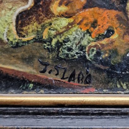 Julius SZABO (1907-1972)
Scène surréaliste
HUILE...