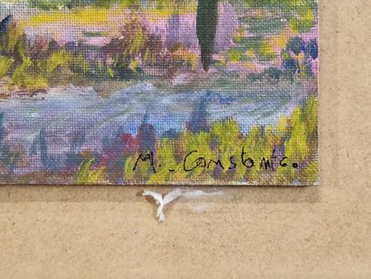M. CONSTANT (20th Century)
Landscape with...