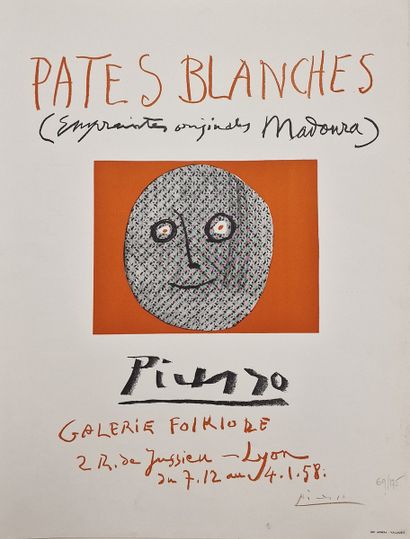D'après Pablo PICASSO 
