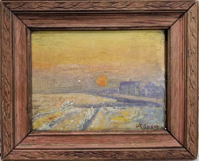 William W. SPEER (1877–?)
Landscape at Sunset...