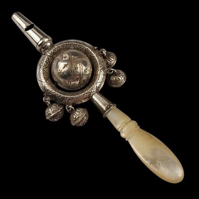 AMUSANT HOCHET SIFFLEUR A GRELOTS d'Epoque...