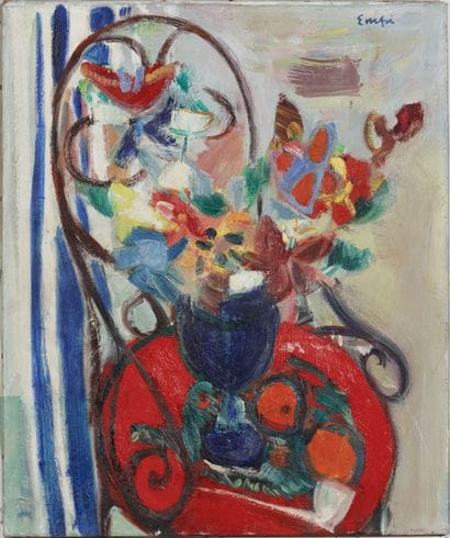 Maurice EMPI (1933)
Chair and bouquet of...