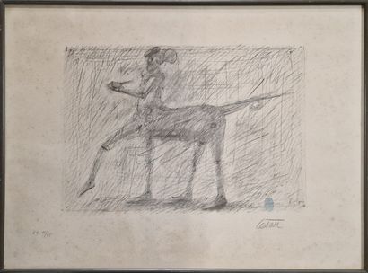 CESAR (1921-1998)
Le centaure
LITHOGRAPHIE
Signée...
