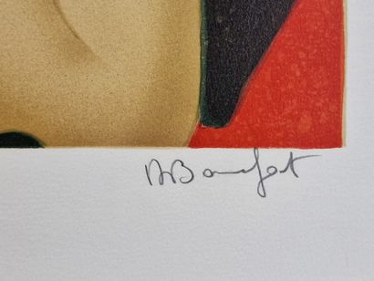 Alain BONNEFOIT (1937)
Nu allongé
LITHOGRAPHIE
Signée...