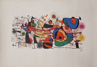D'après Joan MIRO
Céramiques (Mourlot 928)...