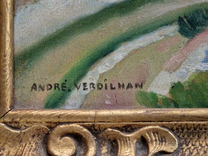 André VERDILHAN (1881-1963)
Paysage en bord...