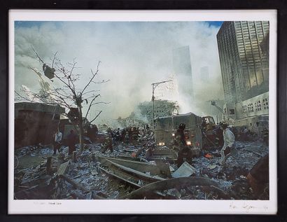 Ron AGAM (né en 1958)
Ground Zero - 9.11.2001
TIRAGE...