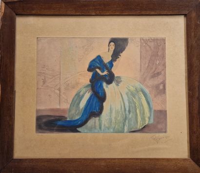 Jean-Gabriel DOMERGUE (1889-1962)
Portrait...