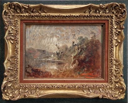 François-Auguste RAVIER (1814-1895)
Les baigneuses
HUILE...