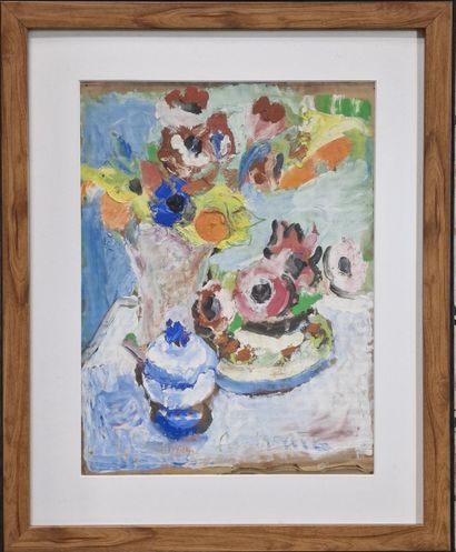 Pierre AMBROGIANI (1907-1985)
Nature morte...