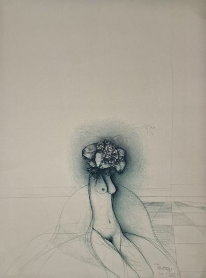 Bruno BRUNI (Né en 1935)
Sans titre 
LITHOGRAPHIE...