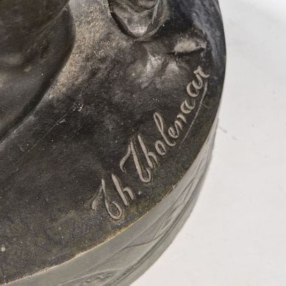 Théodore THOLENAAR (1848-1923) 
Amour aux...