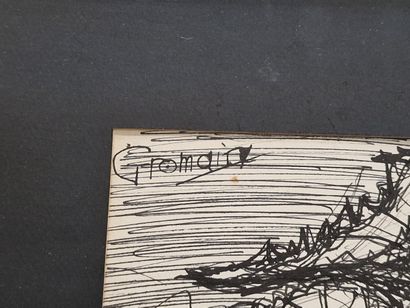 Marcel GROMAIRE (1892-1971)
La rhubarbe
ENCRE
Signée...
