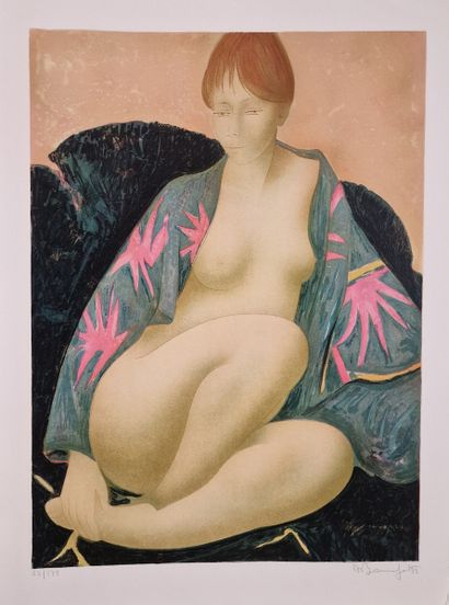 Alain BONNEFOIT (1937)
Nu au peignoir
LITHOGRAPHIE
Signée...