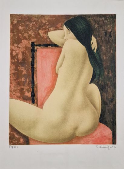 Alain BONNEFOIT (1937)
Nu de dos
LITHOGRAPHIE
Signée...