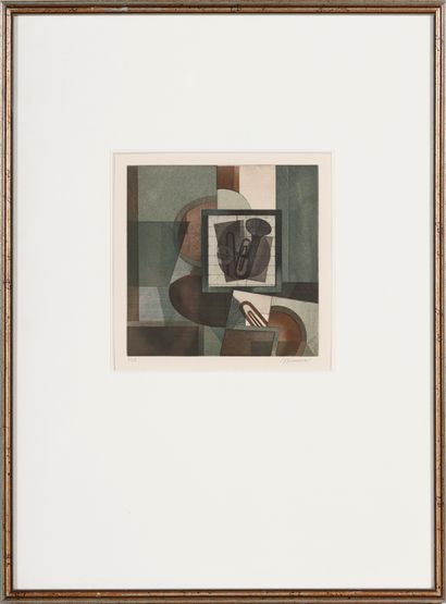 André MINAUX (1923–1986)
Cubist Instrument
PRINT...