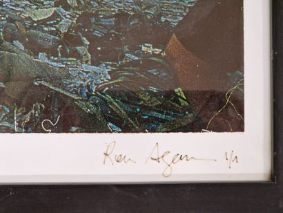 Ron AGAM (né en 1958)
Ground Zero - 9.11.2001
TIRAGE...