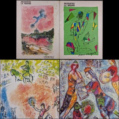 DERRIERE LE MIROIR - DEUX NUMEROS ILLUSTRES...