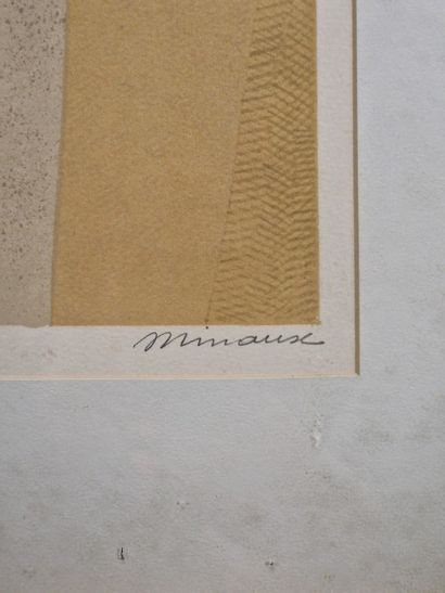 André MINAUX (1923-1986)
Village
LITHOGRAPHIE...