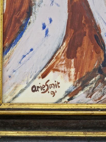 Arie SMIT (1916-2016)
A young man - 1991
ACRYLIQUE...