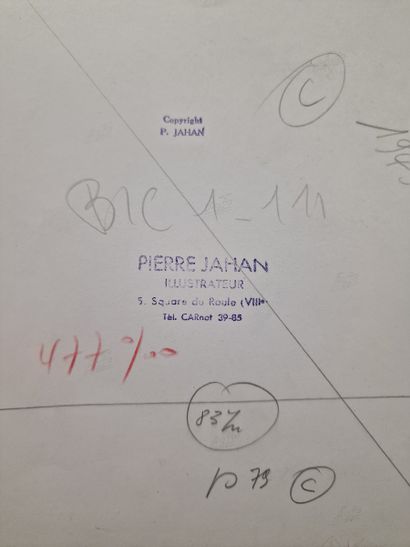 Pierre JAHAN (1909-2003)
Le petit B.G.G
TIRAGE...