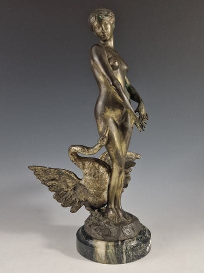 Suzanne BIZARD (1873-1963)
Leda et le Cygne
BRONZE...