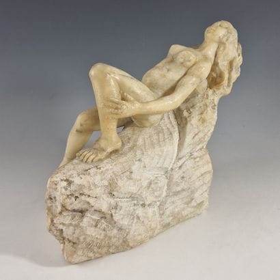 ECOLE DU XXEME SIECLE 
Femme alanguie sur...