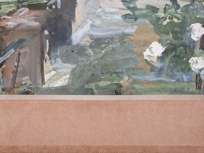 Albert LAPRADE (1883-1978) 
View of the Arch...