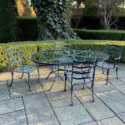 Neoclassical-style GARDEN FURNITURE—20th...