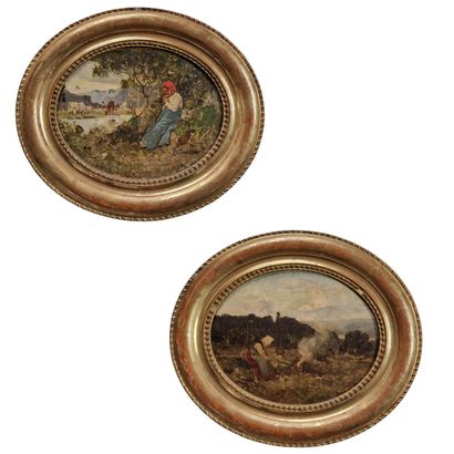 G. INNOCENTI (19th/20th Century) 
Peasant...