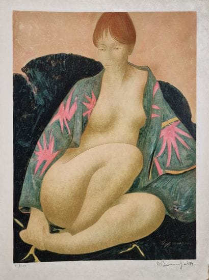 Alain BONNEFOIT (1937)
Nu au peignoir
LITHOGRAPHIE
Signée...