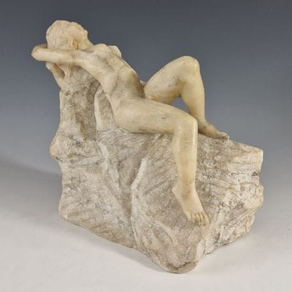 ECOLE DU XXEME SIECLE 
Femme alanguie sur...