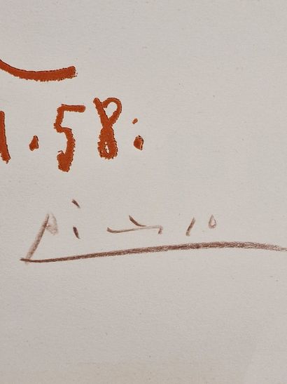 D'après Pablo PICASSO 

