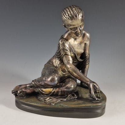 D'après James PRADIER 
Joueuse d'osselets
EPREUVE...