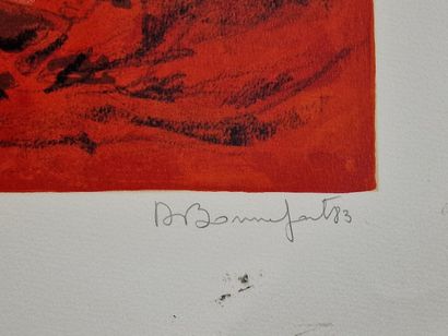 Alain BONNEFOIT (1937)
Nu allongé
LITHOGRAPHIE
Signée...