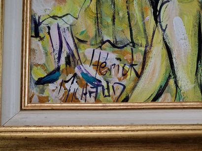 Herick MICHAUD (Né en 1954)
Emile le clown
HUILE...