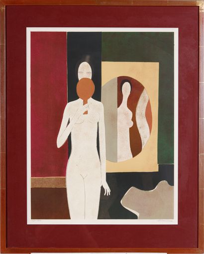 André MINAUX (1923–1986)
Young Woman at the...