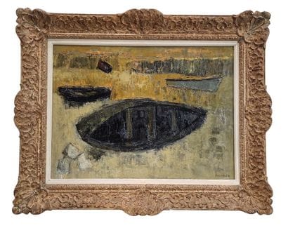 Raymond GUERRIER (1920–2002)
Boats
OIL ON...