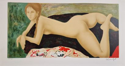 Alain BONNEFOIT (1937)
Nu allongé
LITHOGRAPHIE
Signée...
