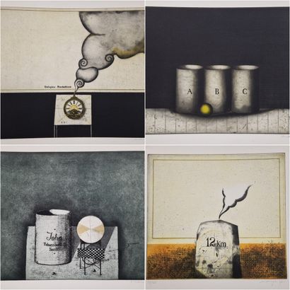 Friedrich MECKSEPER (1936 - 2019)
QUATRE...