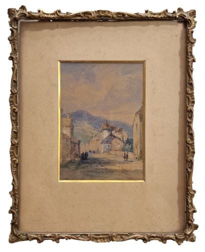 Justin OUVRIE (1806–1879)
Lively Village...