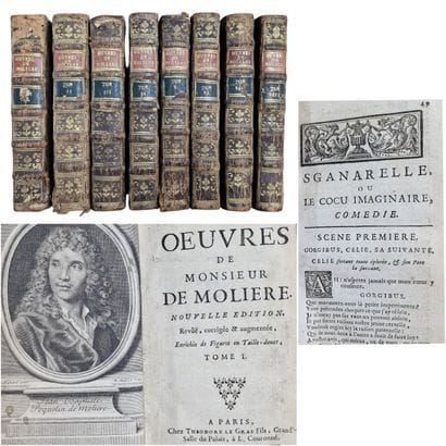 [MOLIERE]. Works
Paris, published by Théodore...