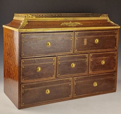 FLAT OFFICE CARDBOX in the Louis XV–Louis...