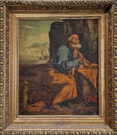 17TH-CENTURY SCHOOL
Saint Peter in Prayer
OIL...