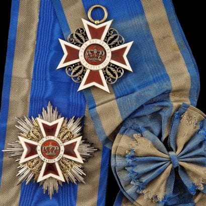 ROMANIA - ORDER OF THE CROWN OF ROMANIA -...