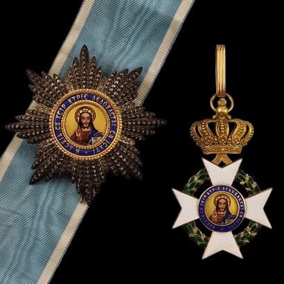 GREECE - ORDER OF THE SAVIOR - SET OF GRAND...
